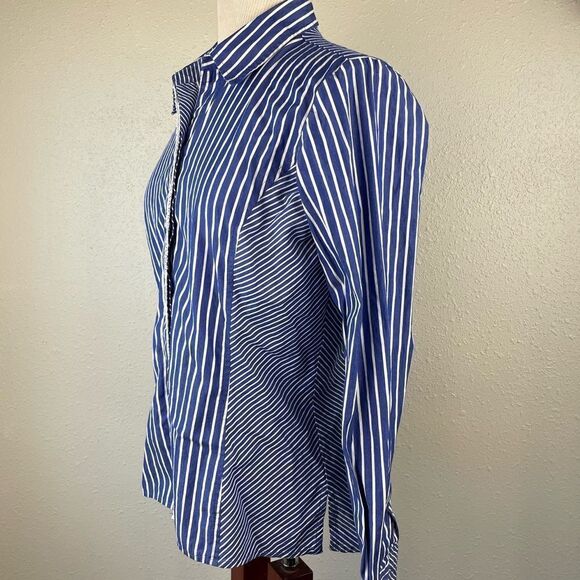 Liz Claiborne LizSport Button Down Shirt Size S EUC - Picture 4 of 6